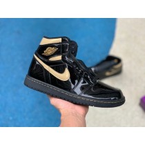 Jordan 1 Retro High Black Metallic Gold (2020)